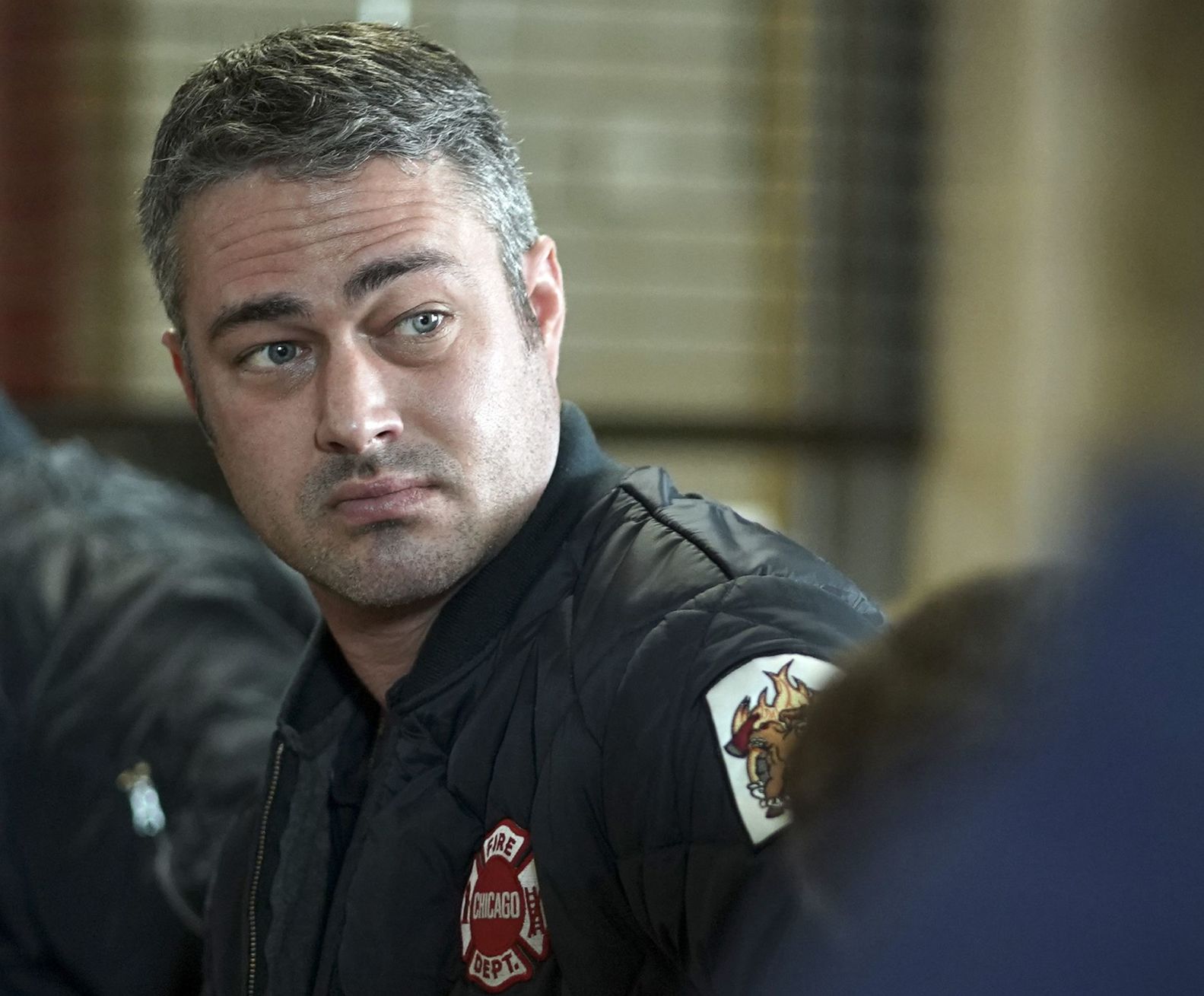 Taylor Kinney on "Chicago Fire" April 2018